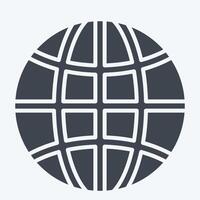 Icon Network. related to Download symbol. glyph style. design editable vector