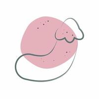 Icon Eggplant. related to Fruits and Vegetables symbol. Color Spot Style. editable vector