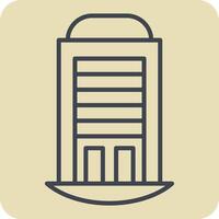 Icon House. related to House symbol. hand drawn style. design editable vector
