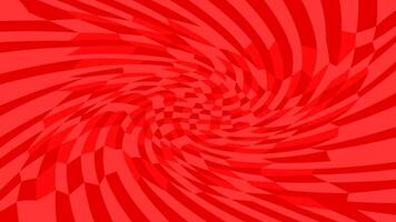 red twirl wave pattern abstract for background, optical wave twirl red color, hypnotic concept, dynamic motion curve of lines flowing, lines wave shaped array of blended points illusion vector