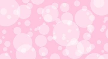 abstract pink bokeh, pastel soft for background defocused, bubble bokeh glowing circle soft for wallpaper, illustration bokeh bubbles pink pastel, blurred and smooth for light pink backdrop vector