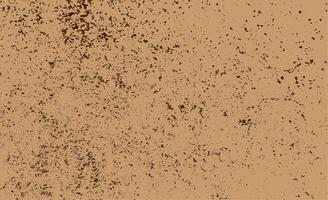 background grunge texture dust on paper brown, dirty dust textured grainy, old textured grungy brown for retro wall background vector