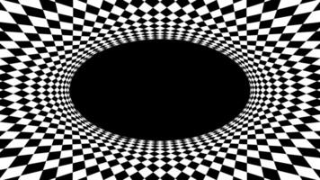 geometric art abstract black white for background, art line black white spiral optical for hypnotic wallpaper, geometry polygonal pattern with connected graphic line, optical graphic distorted wavy vector