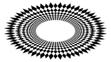 geometric art abstract black white, art line black white spiral optical for hypnotic wallpaper, geometry polygonal pattern with connected graphic line, optical graphic distorted wavy vector