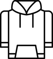 Hoodie Creative Icon Design vector