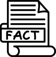 FACT Best Unique Icon Design vector