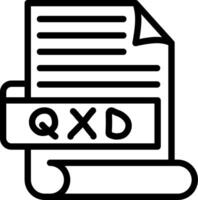 QXD Best Unique Icon Design vector