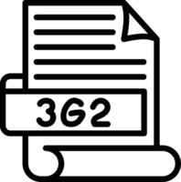 3G2 Best Unique Icon Design vector