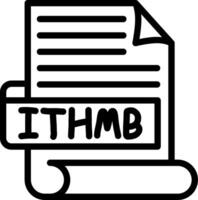 ITHMB Best Used Icon Design vector
