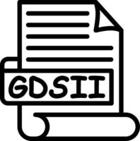 GDSII Best Used Icon Design vector