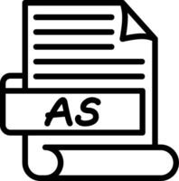 AS Best Unique Icon Design vector