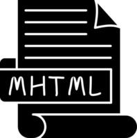 MHTML Best Used Icon Design vector