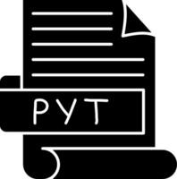 PYT Best Used Icon Design vector