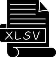 XLSV Best Unique Icon Design vector