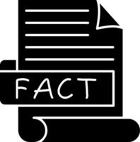 FACT Best Used Icon Design vector