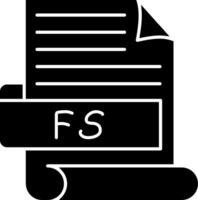 FS Best Used Icon Design vector