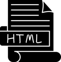 HTML Best Used Icon Design vector