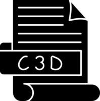 C3D Best Used Icon Design vector