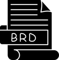 BRD Best Unique Icon Design vector