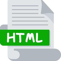 HTML Bold Creative Design Icon vector