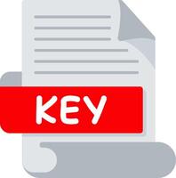 KEY Bold Ideas Creative Design Icon vector
