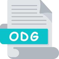 ODG Bold Ideas Creative Design Icon vector