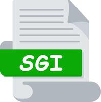SGI Bold Ideas Creative Design Icon vector