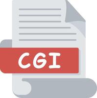 CGI Bold Ideas Creative Design Icon vector