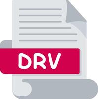 DRV Bold Ideas Creative Design Icon vector