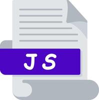 JS Bold Ideas Creative Design Icon vector