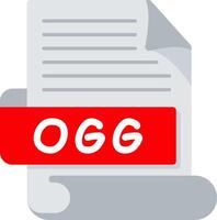 OGG Bold Ideas Creative Design Icon vector