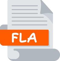 FLA Bold Ideas Creative Design Icon vector