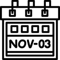 Third November Creative Unique vectoe Icons vector