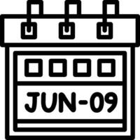 Ninth June Creative Unique vectoe Icons vector
