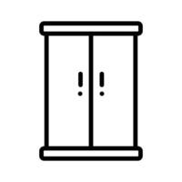 Premium outline style icon of closet organizer, easy to edit vector