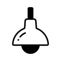 Get your hands on this premium outline style icon of ceiling light. vector