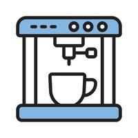 Ready to use line style icon of coffee machine vector