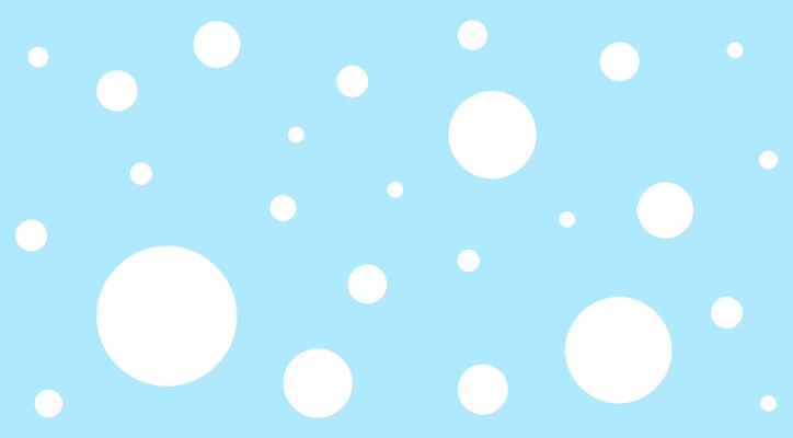 polka dot white on blue pastel soft for abstract background, polka dot white pattern cute, random scattered dots, blue soft and white polka dot pattern for confetti wallpaper, cute backdrop pastel