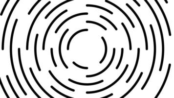 circle line black swirl burst on white background, swirl circle art line spiral shape, cycle spiral shape for technology concept, ripple lines graphic circle round, wave line twist and motion effect vector