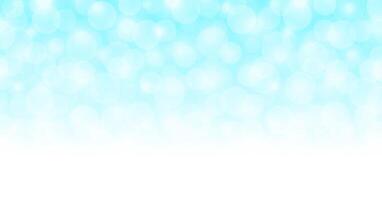 light blue bokeh soft for background, pastel light blue with bokeh backgrounds banner, abstract glowing blue bright shine blurred, defocused bokeh glitter on blue color for backdrop and wallpaper vector