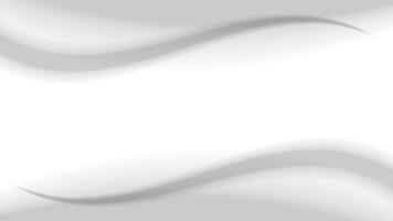 white grey soft wave shape graphic for background, abstract gray graphic smooth shape for banner copy space, blurred gradient grey wavy swirl soft effect, beautiful gray white wave curve for backdrops vector