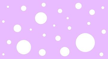 abstract white polka dot on purple pastel soft for background, polka dot white pattern cute, random scattered dots, purple soft and white polka dot pattern for confetti wallpaper vector