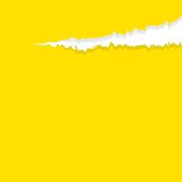 paper yellow with tear marks for banner copy space, paper rip torn yellow square background, yellow paper with edge tear, sheet paper card rip for advertising message text, notepaper memo torn texture vector