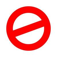 forbidden sign circle red isolated on white, illustration forbidden warning no or stop and ban symbol, circle frame prohibition icon red, forbidden stop symbol for traffic sign, red circle prohibited vector