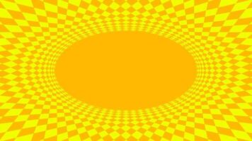 geometric art abstract yellow for background, art line yellow spiral optical for hypnotic wallpaper, geometry polygonal pattern with connected graphic line, optical graphics distorted wavy vector