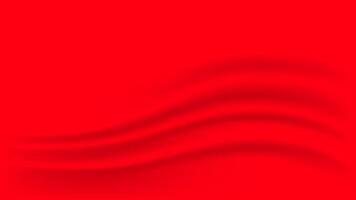 red fabric cloth smooth for background, wavy fabric cloth red color, red gradient and wave curve for luxurious backdrop, fabric silk red for wallpaper, clothes texture flowing and ripple vector