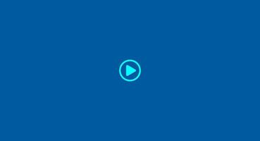 play button sign of interface background, play icon element on blue screen, simple botton logo for media player modern design, symbol movie play sign for graphic flat, play sign isolated on blue vector