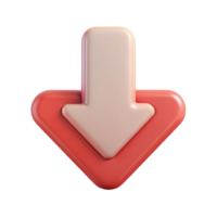 exemplary geometric Arrow-shaped badge pointing down. Minimal, flat color, clean lines with Scalable Design. precision png