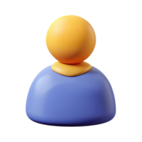 melancholic breathtaking A flat color user icon. Scalable, symmetrical with Scalable Design. detailed png