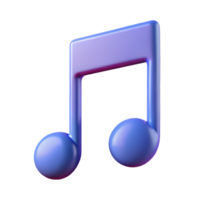 glorious timeless Flat color monoline music note. Clean lines, crisp edges, scalable with Scalable Design png